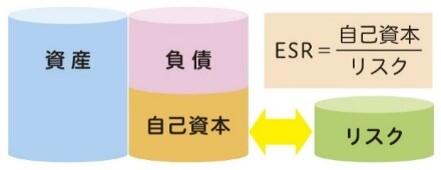 経済価値ベースのソルベンシー比率（ESR：Economic Solvency Ratio）