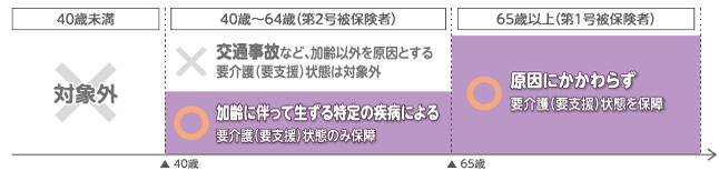 公的介護保険とは