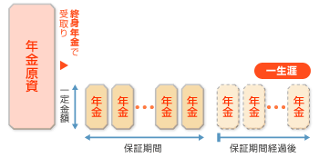 終身年金図